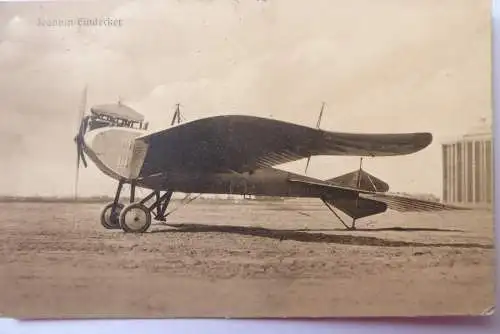 AK Flugzeug Jeannin-Eindecker