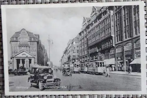 AK Hamburg Mönckebergstraße