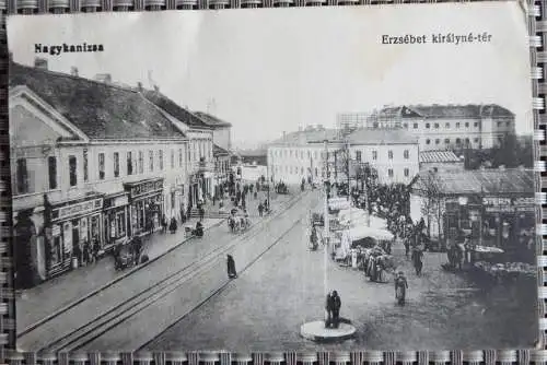 AK Nagykanizsa Ungarn Erzsébet királyné-tér