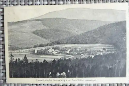 AK Sommerfrische Strassberg a.d. Tafelfichte