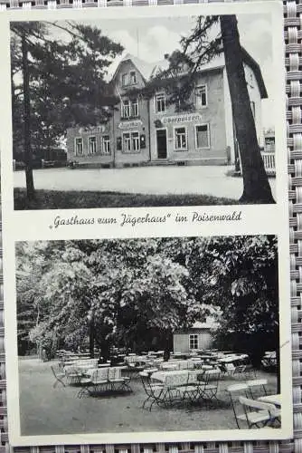 AK Rabenau b. Dresden Gasthaus zum Jägerhaus im Poisenwald