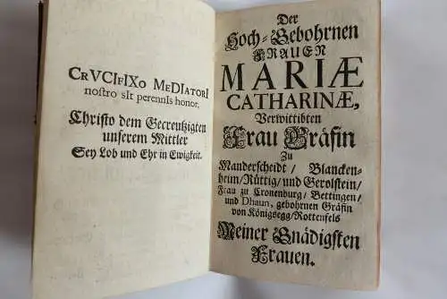 Andachtsbuch Brez Myrrhen-Berg Nürnberg 1721