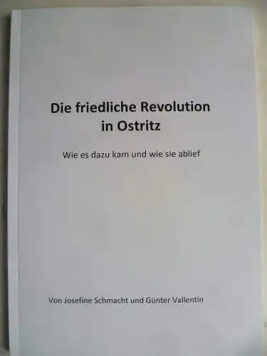 Broschüre Die friedliche Revolution in Ostritz 1989