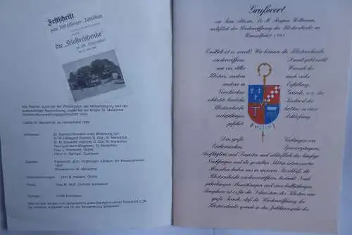 Ostritz Festschrift Wiedereinweihung Klosterschenke St. Marienthal 1998