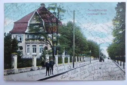 AK Neumünster Rendsburger Straße