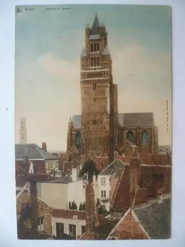 Bruges / Brügge 6 große Ansichtskarten (doppelte AK-Größe)