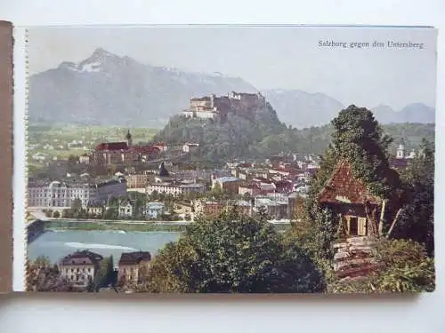 Postkartenheft Salzburg Heilbrunn Berchtesgaden Königsee 12 AK