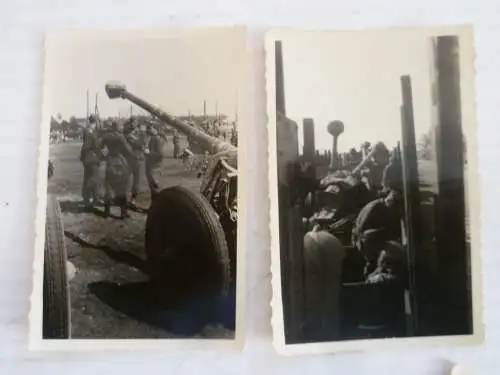 5 orig Fotos II.WK Nawlia 1943 Partisaneneinsatz