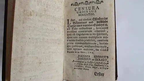 Sehr altes Andachtsbuch über die Buß-Psalmen Davids Prag 1773