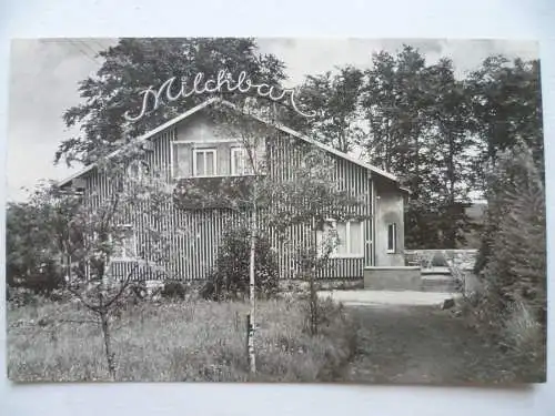 AK Luftkurort Frauenwald am Rennsteig HO Cafe Milchbar