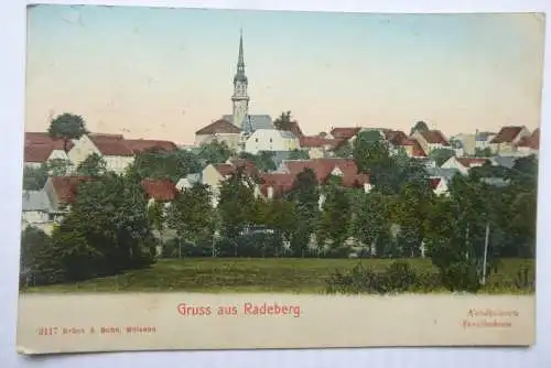 AK Radeberg Teilansicht