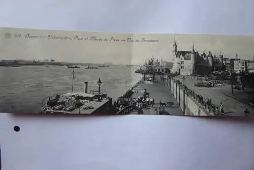 2 Doppel-AK Klappkarten Anvers Antwerpen