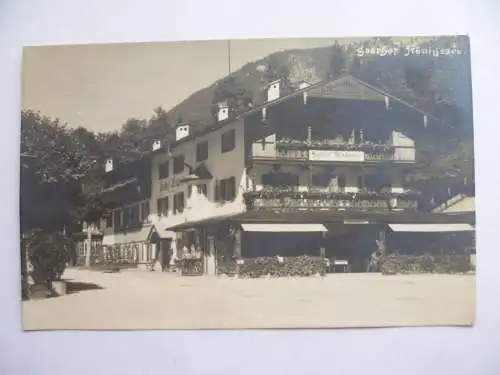 Foto-AK Ruhpolding Gasthof Königssee