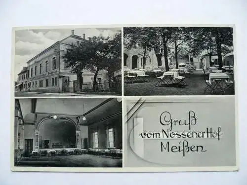 AK Meissen Gasthaus Nossener Hof