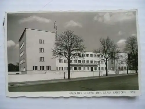 AK Dresden Haus der Jugend der Stadt Dresden