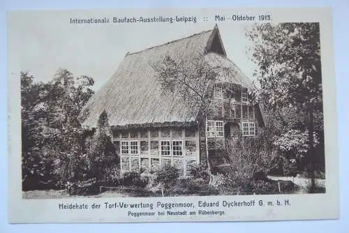 AK Leipzig Internationale Bauuasstellung 1913 Eduard Dykerhoff GmbH