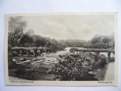 AK Berlin Charlottenburg Dernburgplatz