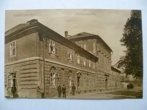 AK Theresienstadt Terezin Offizierskasino