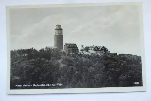 3 AK Großer Inselsberg Hotel Gotha Thüringer Wald