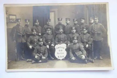 AK Bautzen I. Landst.-Ers.-Bat. XII.10 11.Korp.