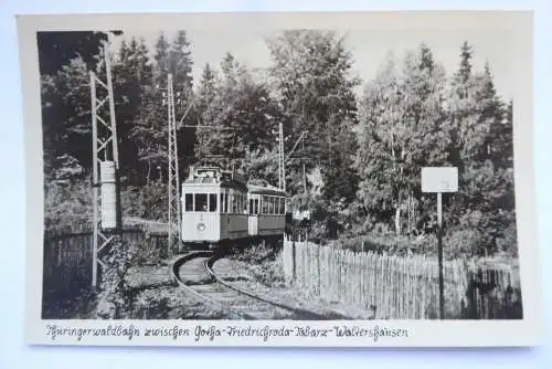 AK Thüringerwaldbahn zwischen Gotha-Friedrichroda-Tabarz-Waltershausen