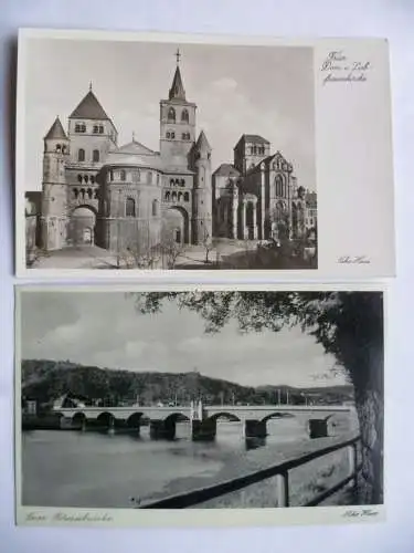 5 AK Trier Kirchen und Brücke