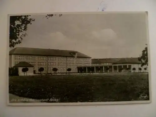 AK Brieg Die schöne Gartenstadt Schule