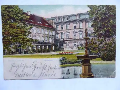 AK Teplitz-Schönau Herrenhaus