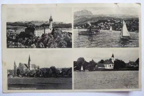 AK  Diessen / Andechs Ammersee 4 Ansichten