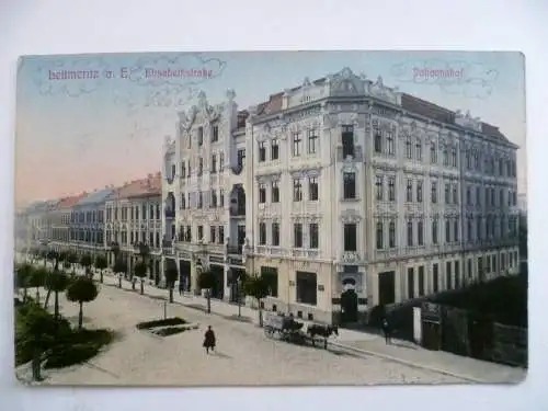 AK Leitmeritz Elisabethstraße Johannahof