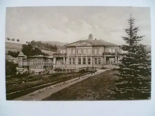 AK Bad Liebwerda in Böhmen Herrschaftliches Kurhaus