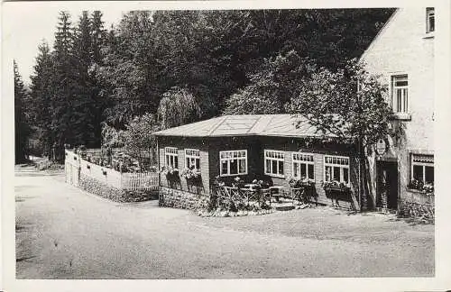 Foto-AK Gasthaus Schindelbachmühle Großrückerswalde