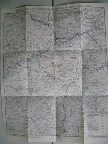 Ausflugskarte durch Roseggers Waldheimat