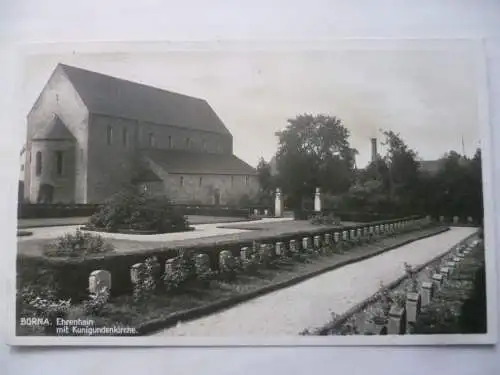 AK Borna Ehrenhain mit Kunigundenkirche