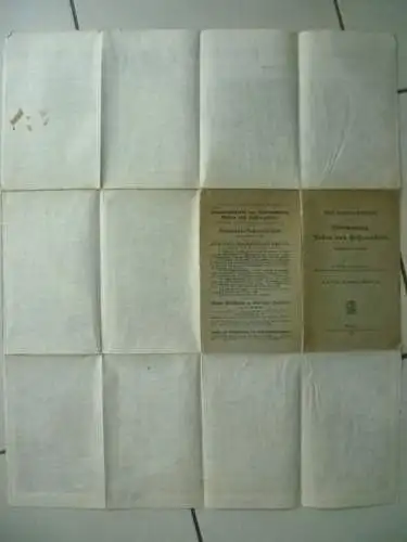 Schulkarte von Württemberg, Baden und Hohenzollern 1912