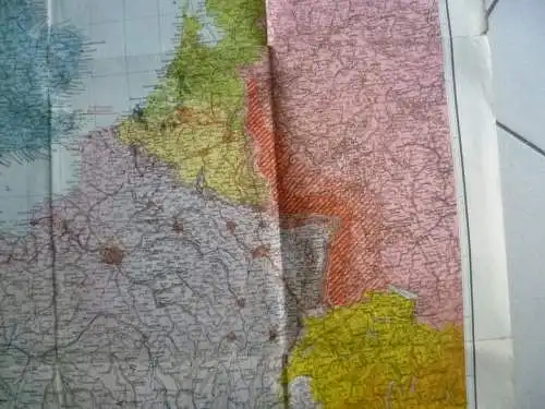 Landkarte Der Nordseeraum und Westeuropa 1940 List & von Bressendorf