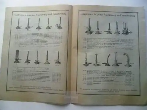 Werbeblatt Ventilator-Feldschmieden Karl G. Günther & Co. Berlin um 1925