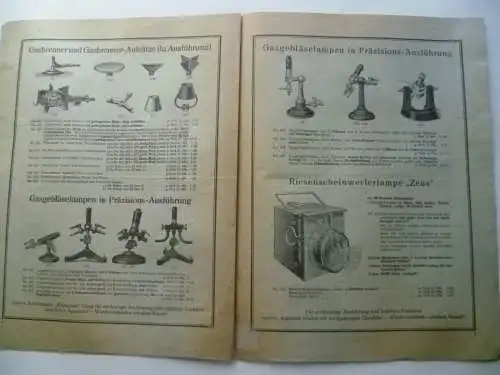 Werbeblatt Ventilator-Feldschmieden Karl G. Günther & Co. Berlin um 1925