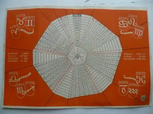 Kurioser Kalender 1947 EAS Verlag