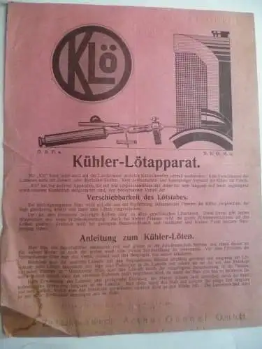 Arthur Günnel GmbH Borna bei Leipzig Werbeschreiben und Blatt um 1925