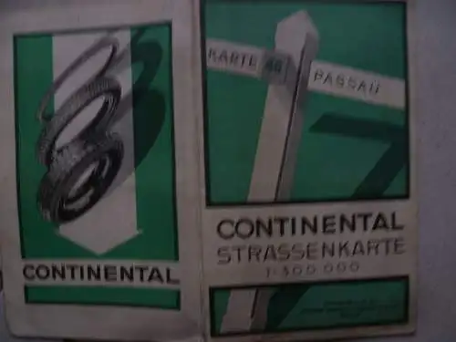 Continental Strassenkarte 46 Passau