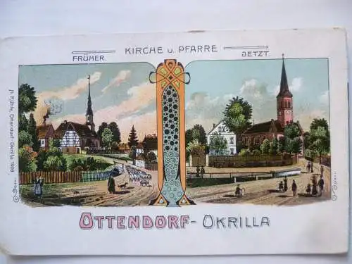 AK Ottendorf-Okrilla Kirche und Pfarre früher und heute