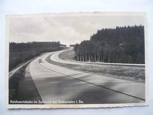 AK Reichsautobahn im Zellwald bei Siebenlehn