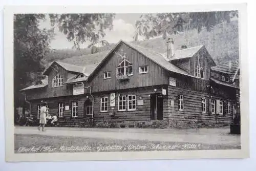 AK Oberhof Waldkaffee - Gaststätte Untere Schweizer-Hütte