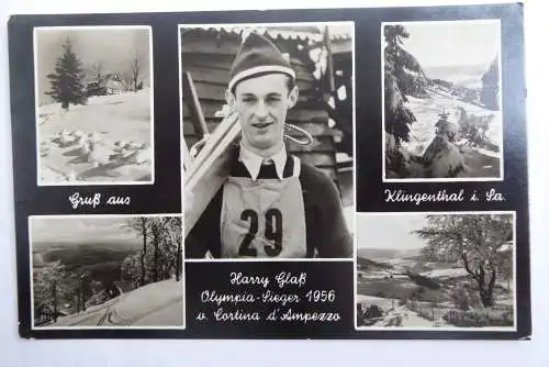 AK Klingenthal i. Sa. Olympiasieger Harry Glaß