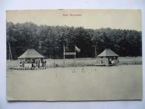 AK Wermsdorf Bad Horstsee Freibad