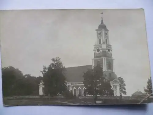 Foto-AK Aluksne / Marienburg Lettland Evang. Kirche