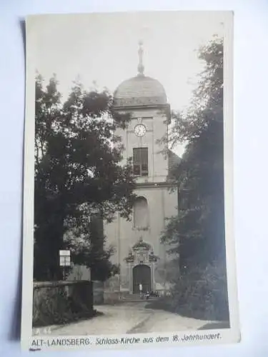 AK Alt-Landsberg Stadtkirche aus dem 13. Jahrhundert