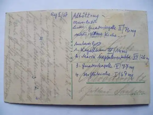 AK Altötting Gnadenkapelle Kirche Rathaus