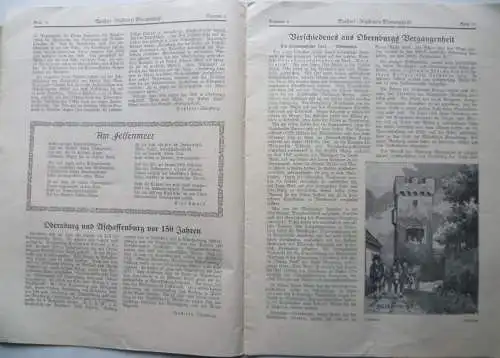 Spessart Monatsschrift Themenheft Obernburg zum 9. Bundesfest 1928